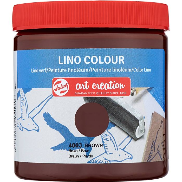 Encre pour Linogravure, brun, 250 ml/ 1 boîte
