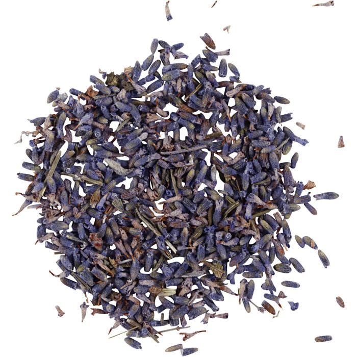 Gedroogde Bloemen, Lavendel, 15 gr, lavendelblauw, 1 doos