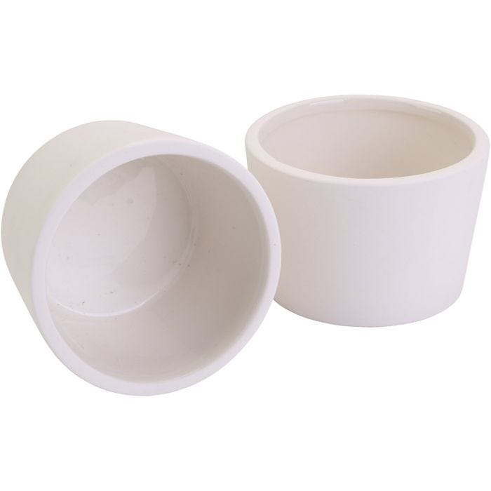 Bols en céramique, H : 6 cm, d 9 cm, 12 pièces/ 1 Pq.