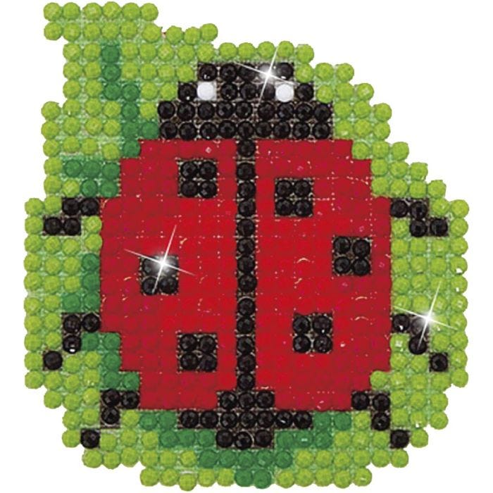 Diamond Dotz, coccinelle, 7,6x7,6 cm, 1 Pq.