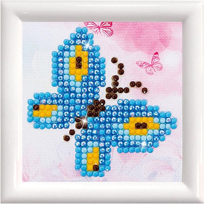 Diamond Dotz, Papillon scintillant, 7,6x7,6 cm, 1 Pq.