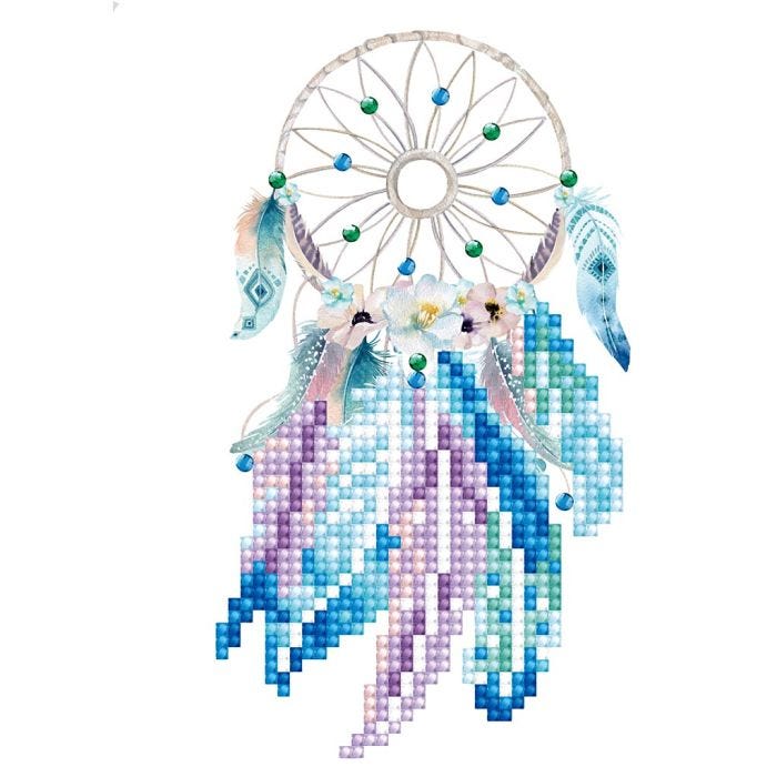 Diamond Dotz, Dromenvanger, 12,6x17,7 cm, 13,6x18,6 cm, 1 doos
