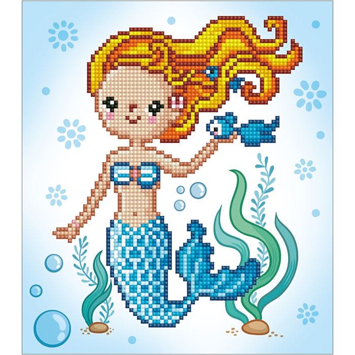 Diamond Dotz, Un doux nageur, 20x20 cm, 1 Pq.