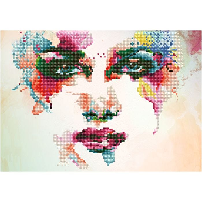 Diamond Dotz, Rêve arc-en-ciel, 31x41 cm, 1 Pq.