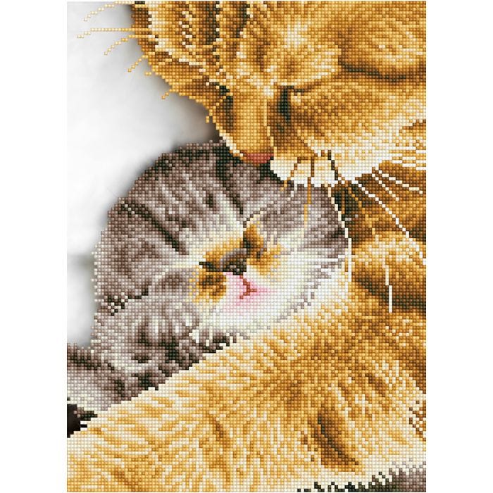 Diamond Dotz, Moment de tendresse, 35,5x45,7 cm, 1 Pq.