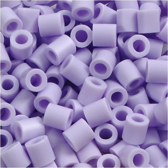 Photo Pearls, dim. 5x5 mm, diamètre intérieur 2,5 mm, medium, lila (24), 1100 pièces/ 1 Pq.