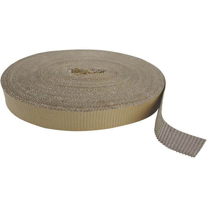 Rouleau de carton ondulé, L : 5 cm, 75 m/ 1 rouleau