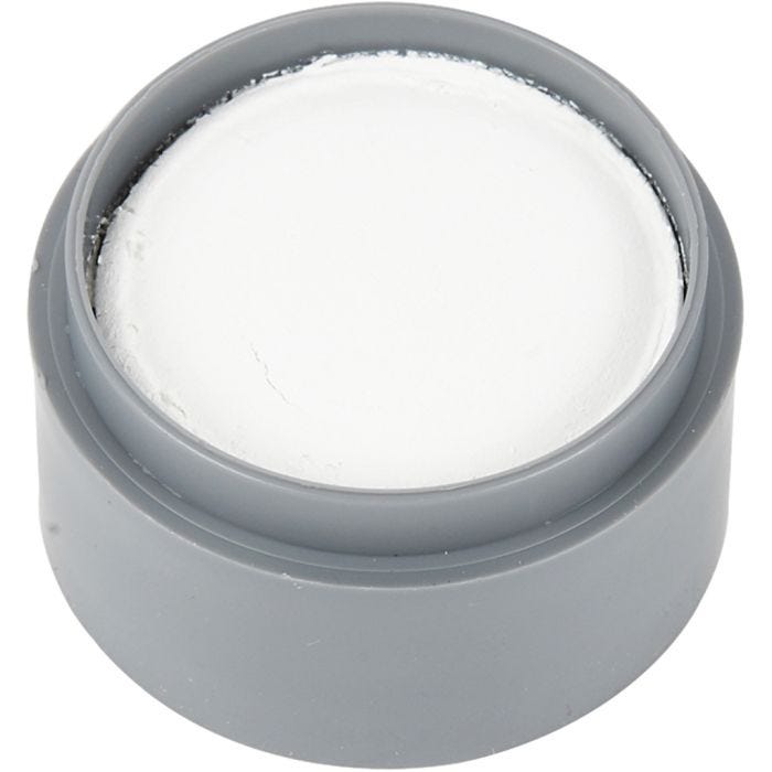Maquillage visage à base d'eau, blanc, 15 ml/ 1 boîte