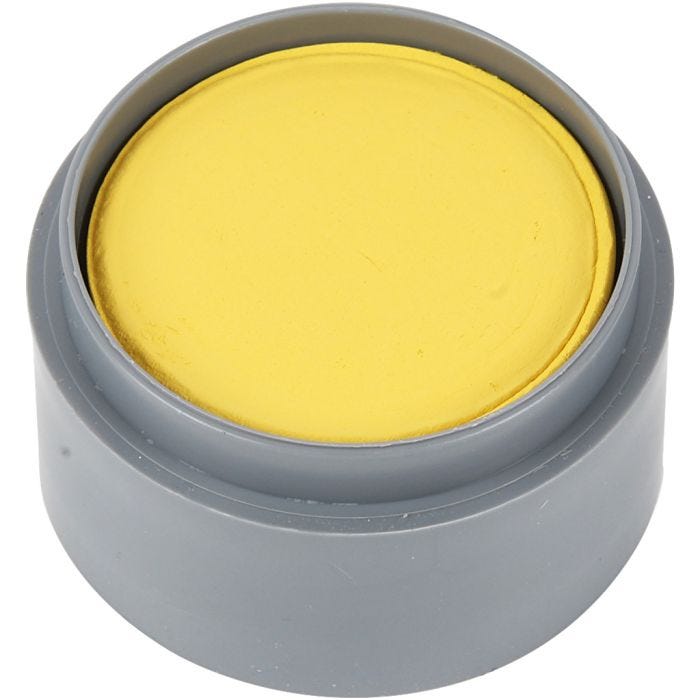 Maquillage visage à base d'eau, jaune, 15 ml/ 1 boîte