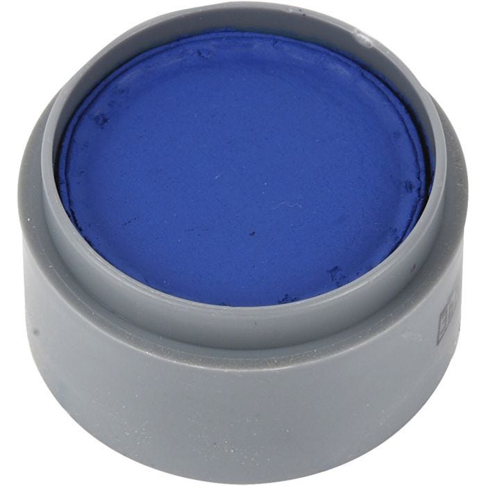 Maquillage visage à base d'eau, bleu foncé, 15 ml/ 1 boîte
