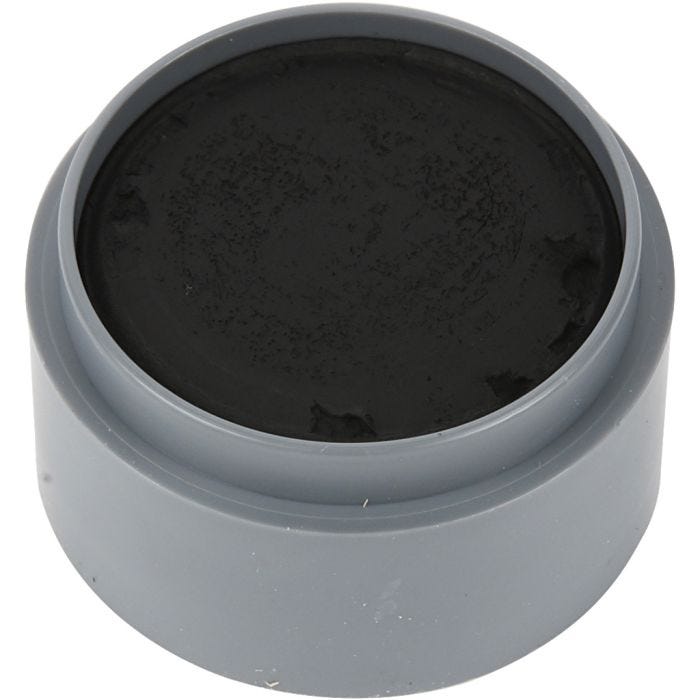 Maquillage visage à base d'eau, noir, 15 ml/ 1 boîte