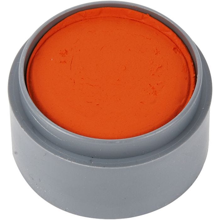 Maquillage visage à base d'eau, orange, 15 ml/ 1 boîte