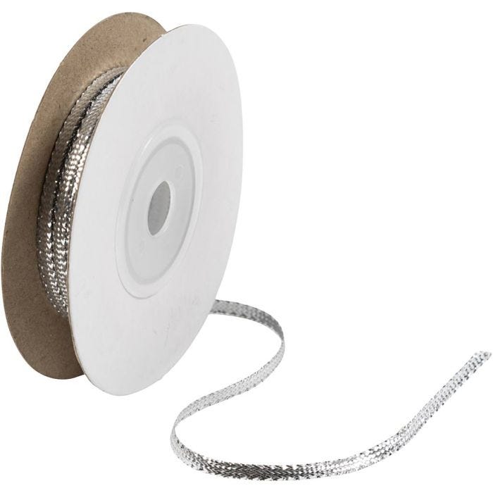 L : 3,5 mm, argent, 20 m/ 1 rouleau