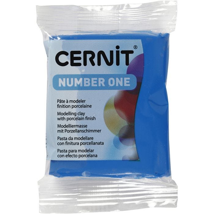 Cernit, bleu (200), 56 gr/ 1 Pq.