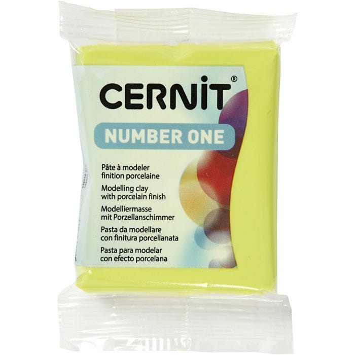 Cernit, lime green (601), 56 gr/ 1 Pq.