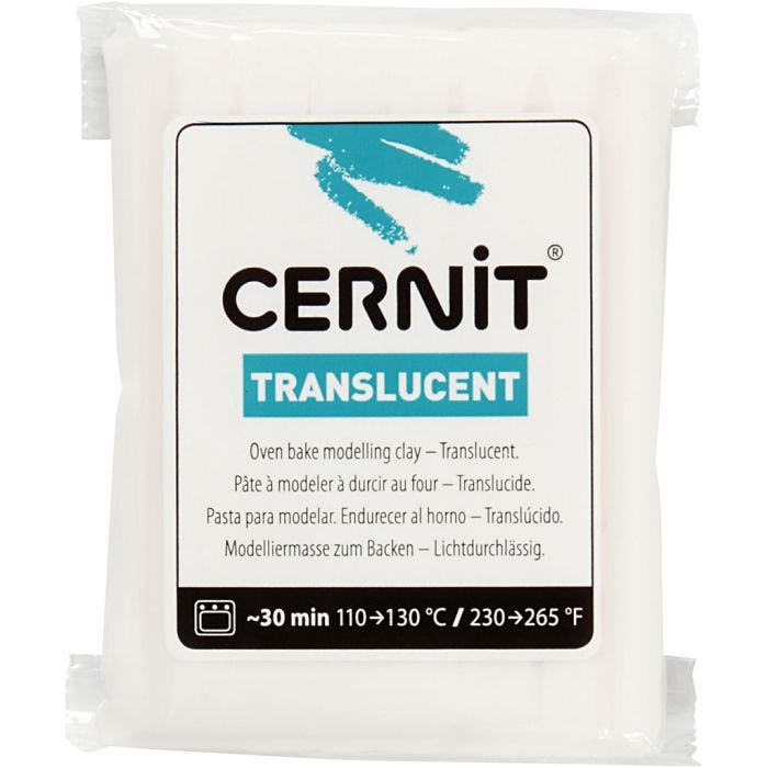 Cernit, translucent (005), 56 gr/ 1 Pq.