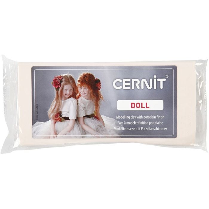 Cernit, beige clair, 500 gr/ 1 Pq.