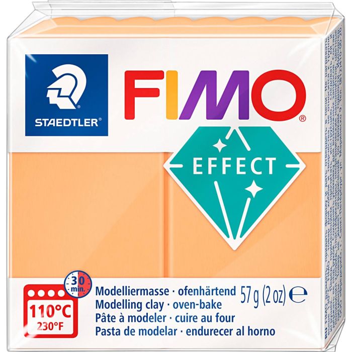 FIMO effect, orange néon, 57 gr/ 1 Pq.