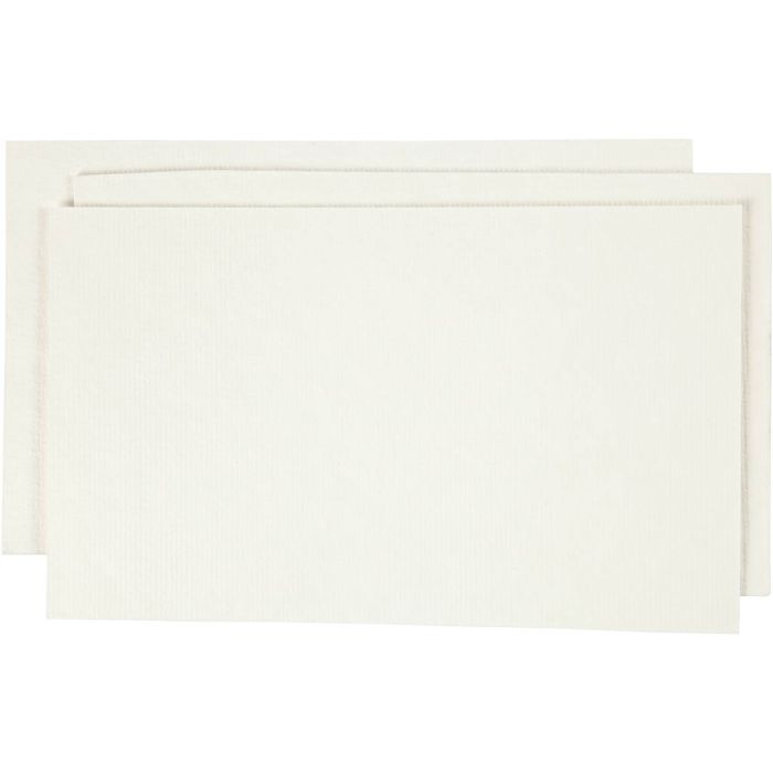Pulpe de Papier, feuille 20x12 cm, blanc cassé, 100 gr/ 1 Pq.