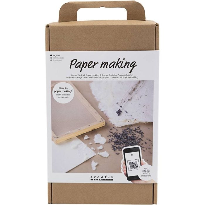 Kit de démarrage DIY La Fabrication du Papier, 1 Pq.