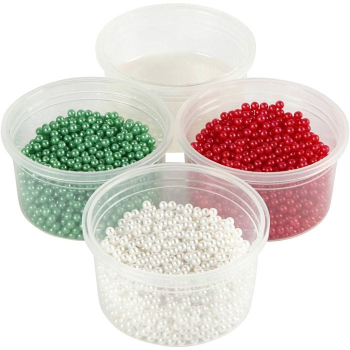 Pearl Clay®, ass. de couleurs, 3x25+38 gr, 1 set