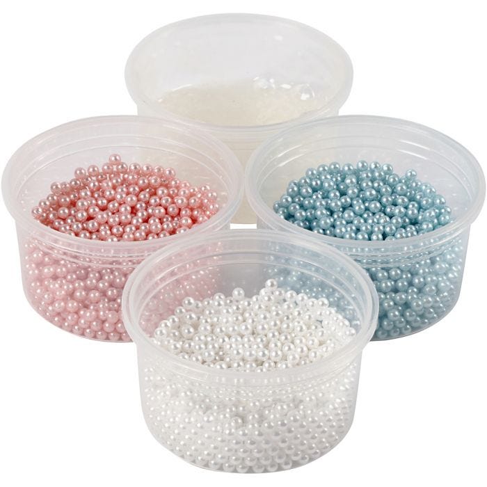 Pearl Clay®, ass. de couleurs, 3x25+38 gr, 1 set