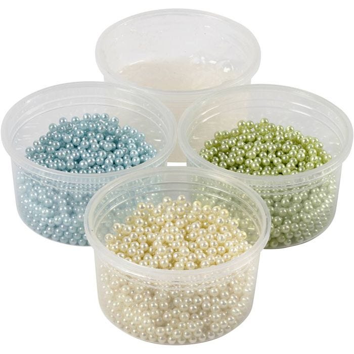 Pearl Clay®, ass. de couleurs, 3x25+38 gr, 1 set