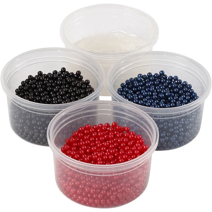 Pearl Clay®, ass. de couleurs, 3x25+38 gr, 1 set