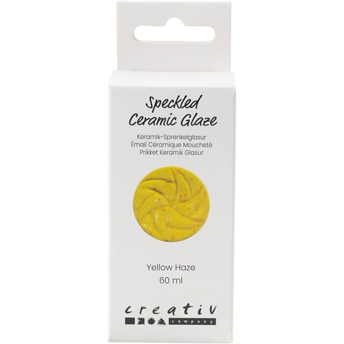 Glaçure Céramique à Taches, 999-1060 °C, opaque, Yellow Haze, 60 ml/ 1 boîte