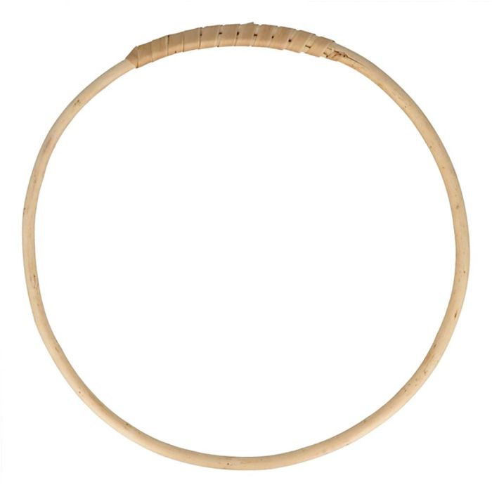 Cercle en bois osier, 20 cm, 9 mm, 1 pièce