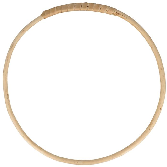 Cercle en bois osier, 25 cm, 9 mm, 1 pièce