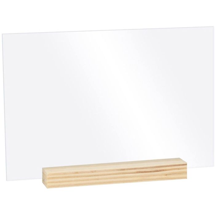 Set plexiglas panelen om te decoreren, afm 15x10 cm, 5 stuk/ 1 doos