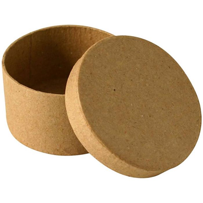 Boîte en carton, ronde, 7 cm, 1 pièce