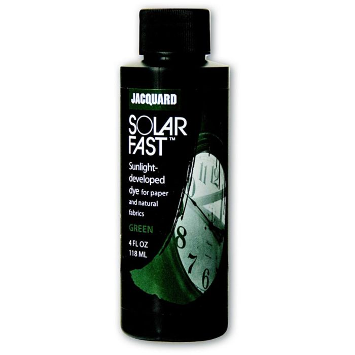 Jacquard Solarfast - Colorant photosensible, vert (109), 118 ml/ 1 flacon