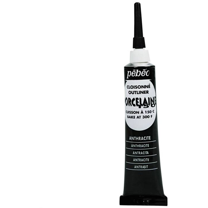Cerne porcelaine, P150, noir, 20 ml/ 1 boîte