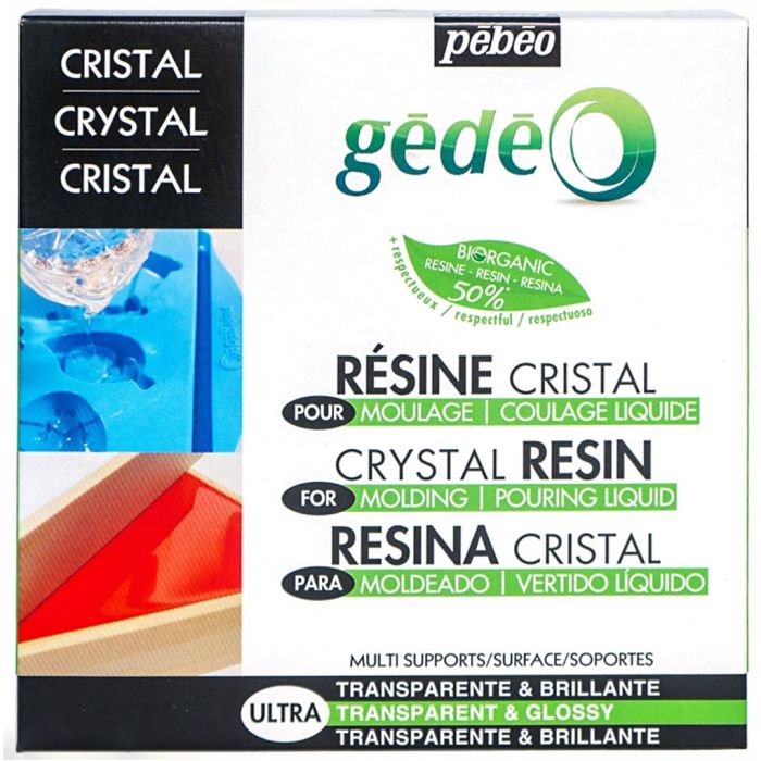 Kit Résine Cristal Bio, 300 ml/ 1 Pq.