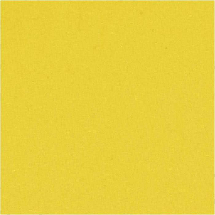 Tissu, L : 145 cm, 140 gr, jaune, 5 m/ 1 Pq.