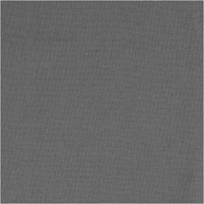 Tissu, L : 145 cm, 140 gr, gris, 5 m/ 1 Pq.