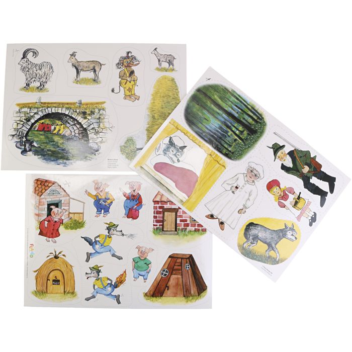 Contes Flano, 3 pièces/ 1 Pq.