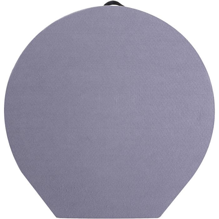 Plateau Flano, 73 cm, gris, 1 pièce