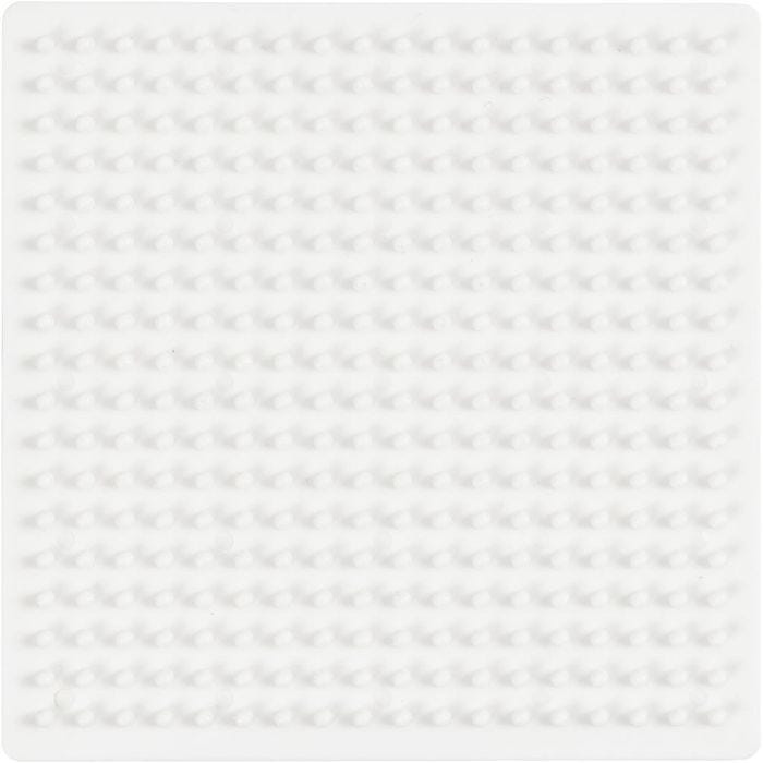 Plaques à Picots pour Perles NABBI BioBeads, carré, 9,5x9,5 cm, medium, 1 pièce