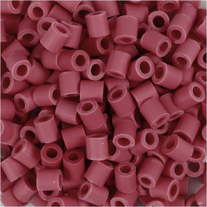 Les Perles NABBI BioBeads, dim. 5x5 mm, diamètre intérieur 2.5 mm, medium, rouge, 3000 pièces/ 1 Pq.