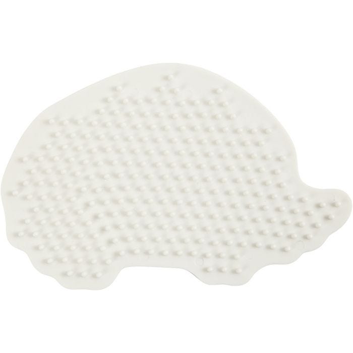 Plaques à Picots pour Perles NABBI BioBeads, hérisson, 7,6x12 cm, medium, 1 pièce