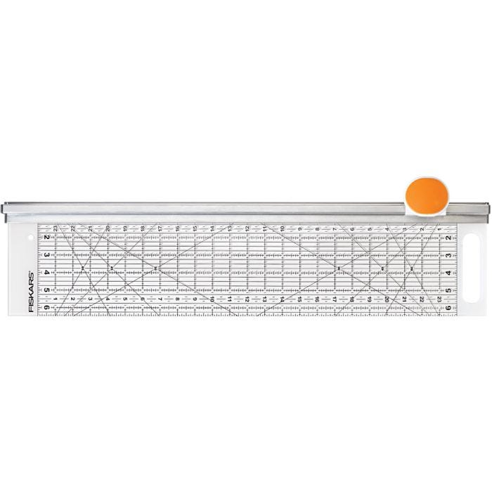 Combo Rotary Cutter & Ruler, L : 61 cm, L : 15 cm, 1 pièce