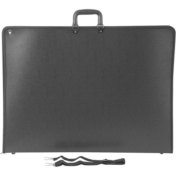 Pochette, A2, feuille 420x600 mm, dim. 74x55 cm, noir, 1 pièce