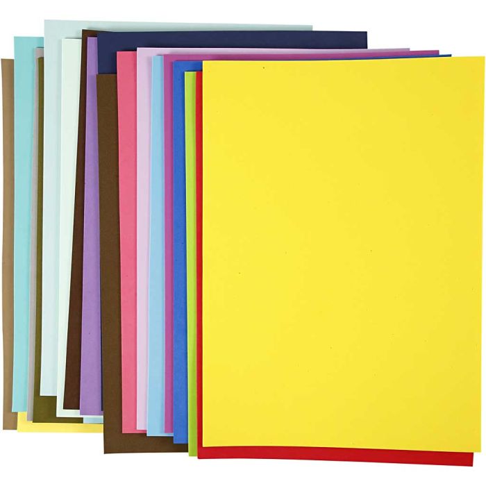 EVA-foam, A3, vel 297x420 mm, 20 div vellen/ 1 doos