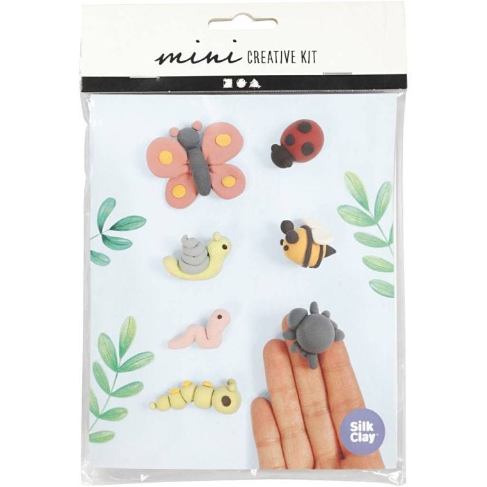 Mini Kit DIY, insectes, 1 Pq.
