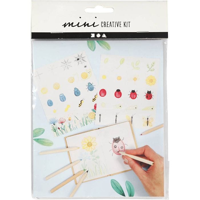 Mini Creative Kit, insecten, 1 doos