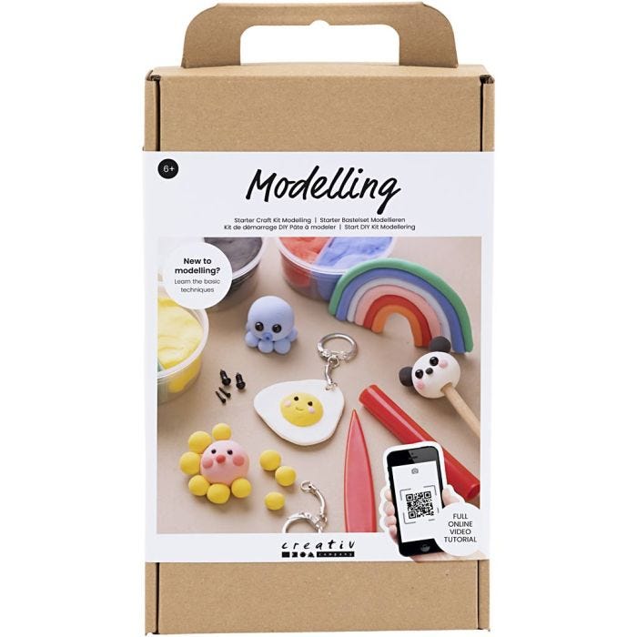 Kit de démarrage DIY Modelage, 1 Pq.