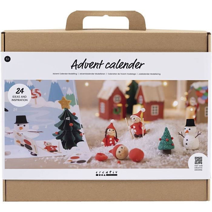 Calendrier de l’Avent Modelage, 1 Pq.